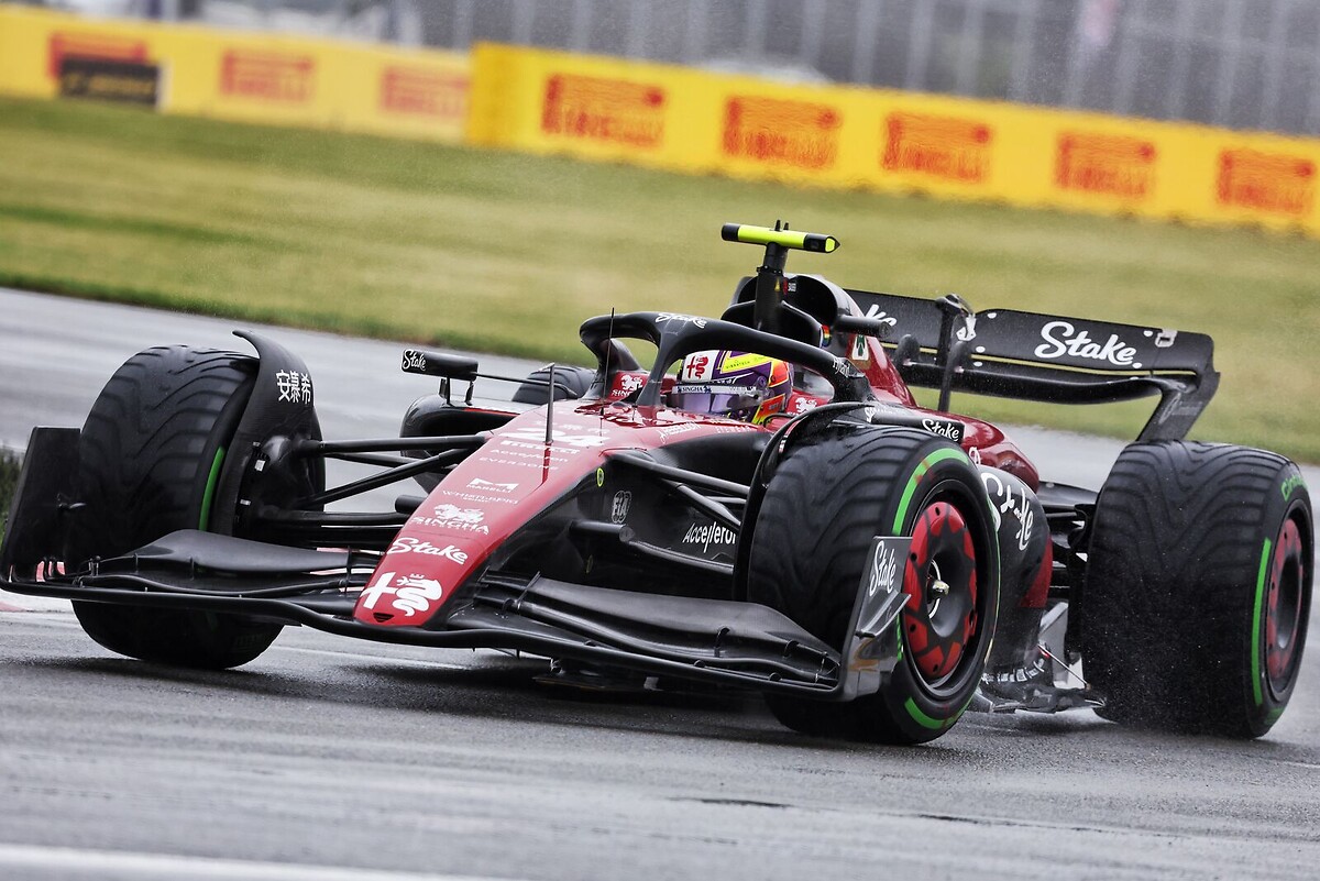 Alfa Romeo F1 Team Stake enfrentou uma sessão de qualificação