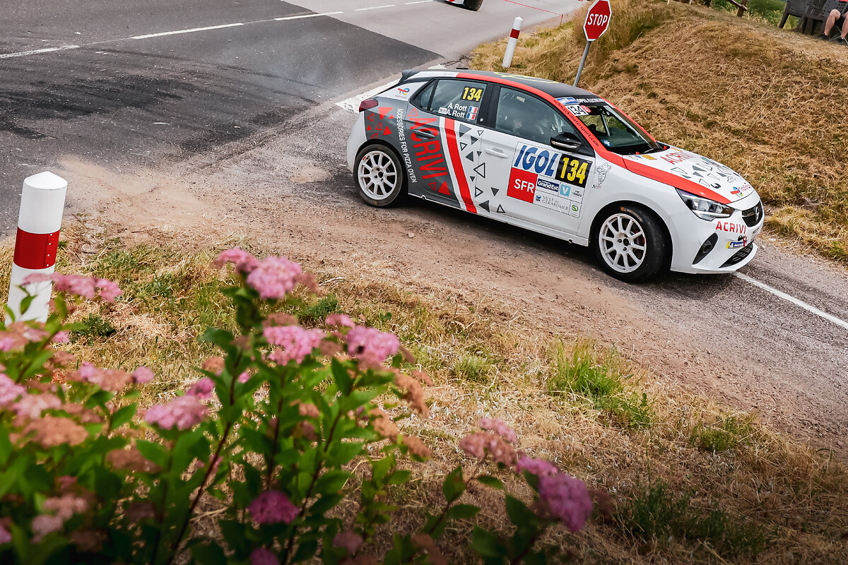 Opel Corsa Rally Electric alla prova in Francia