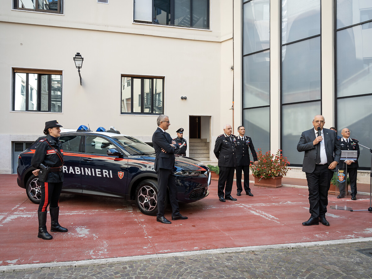Alfa Romeo Tonale entra nella flotta ufficiale dell'Arma dei Carabinieri, Corporate Communications