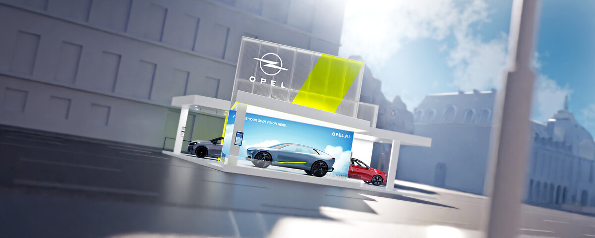 Zukunftsweisend, fokussiert, nachhaltig: Das Opel-Standkonzept auf der IAA Mobility 2023