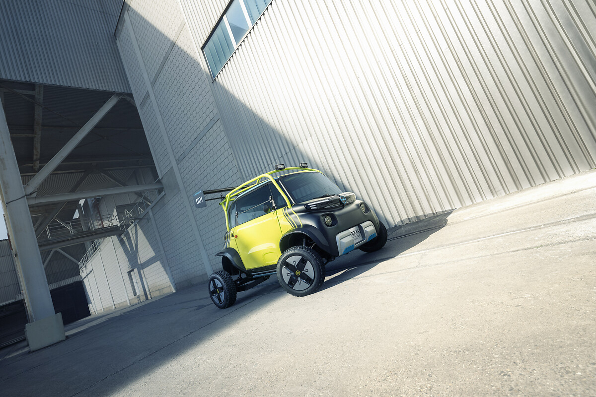Der rockt die Motorshows: Opel Rocks e-XTREME in Zürich und Essen