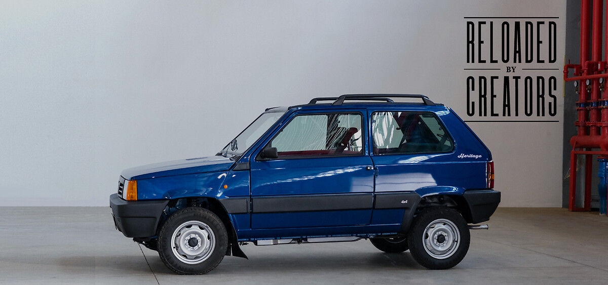 Restored 1986 Fiat Panda 4×4 Is A Cute But Rugged Italian Off-Roader