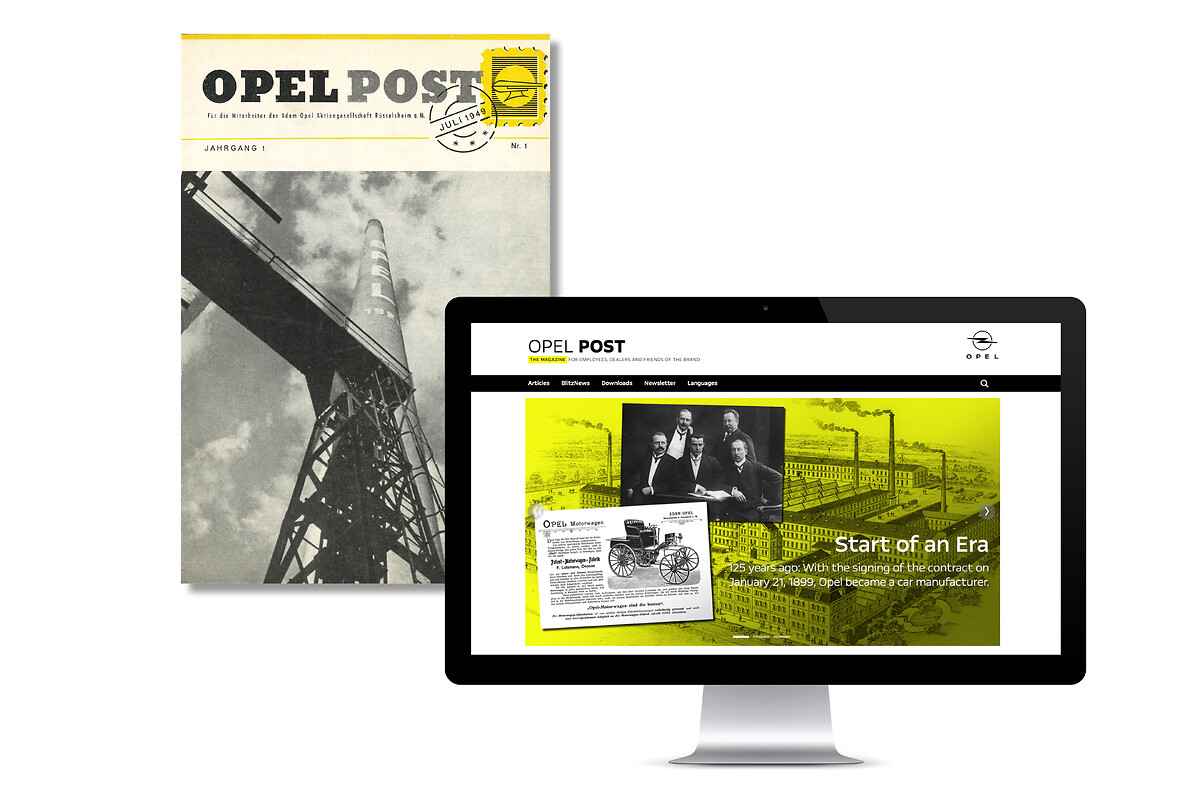 “Opel Post”: il magazine per i dipendenti Opel compie 75 anni