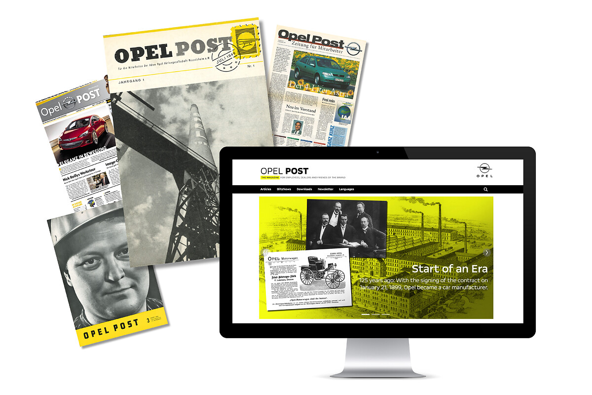 “Opel Post”: il magazine per i dipendenti Opel compie 75 anni