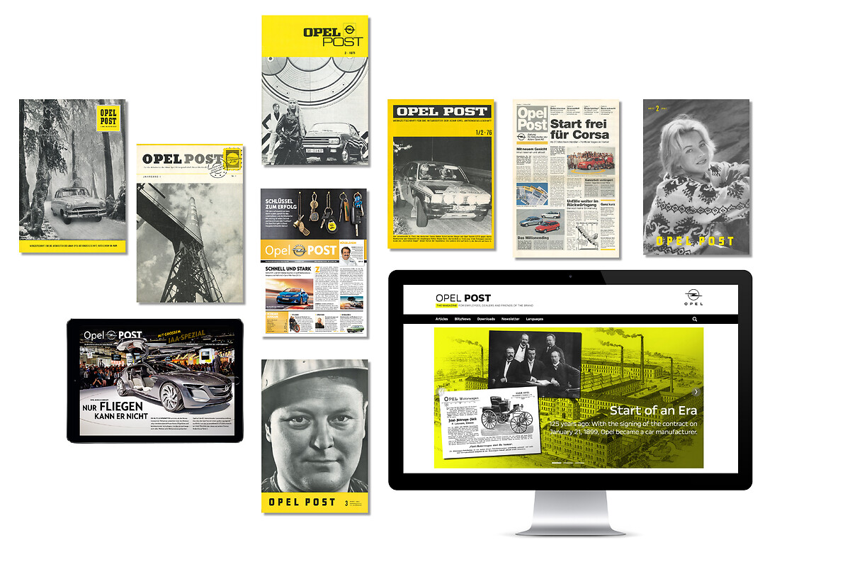 “Opel Post”: il magazine per i dipendenti Opel compie 75 anni