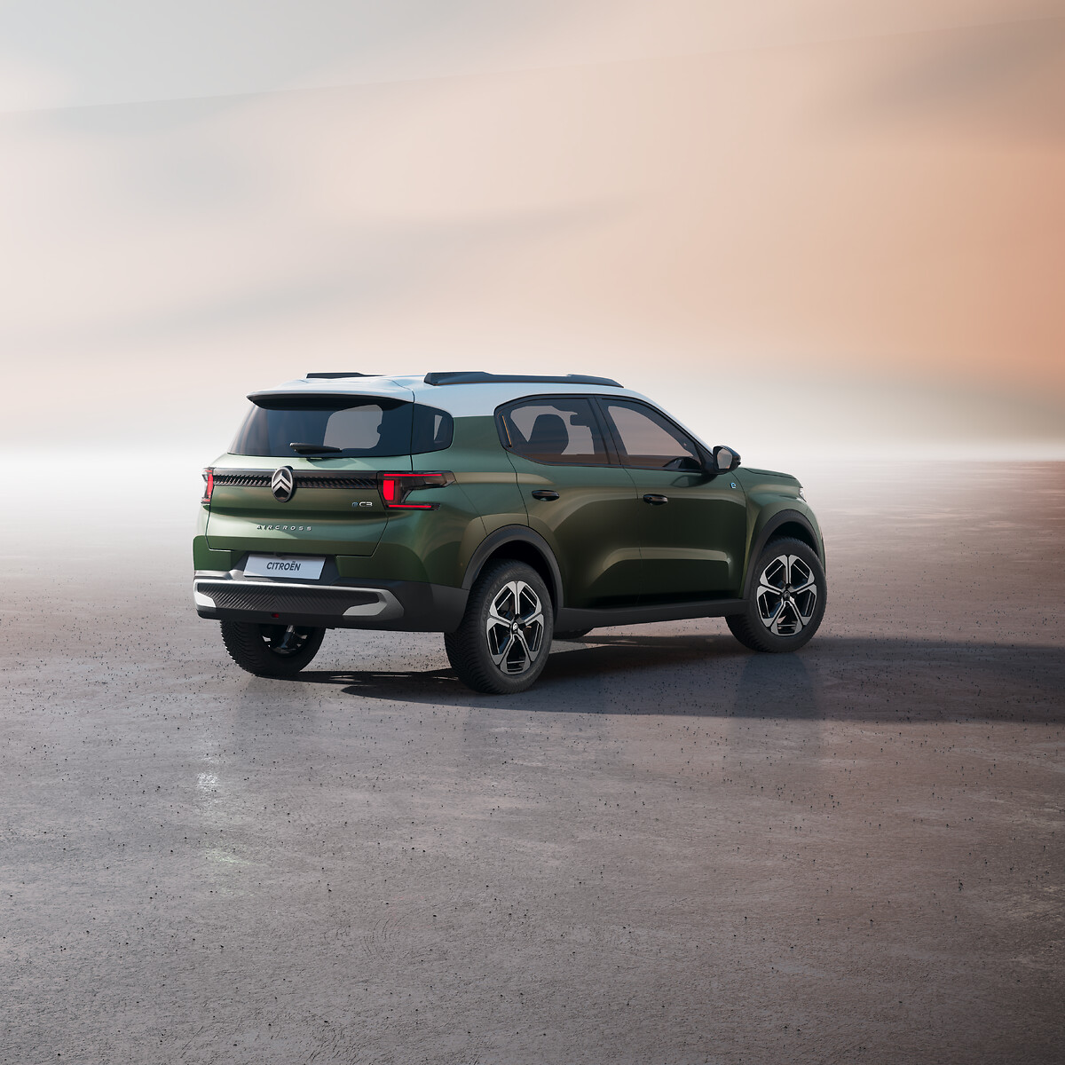 New Citroën ëC3 AIRCROSS_34Rear_Full