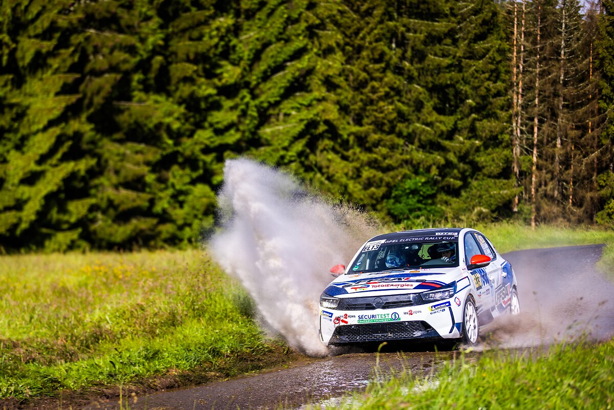 The Opel Corsa Rally Electric Electrifies Styria