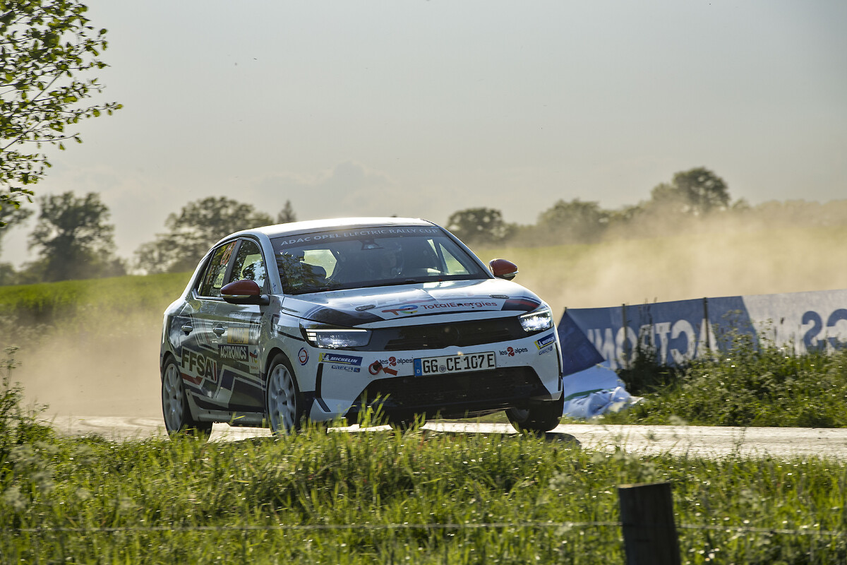 The Opel Corsa Rally Electric Electrifies Styria