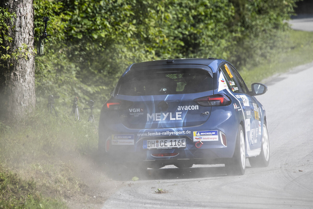 ADAC Rallye Stemweder Berg Marks Start of the Second Half of the ADAC Opel Electric Rally Cup Season