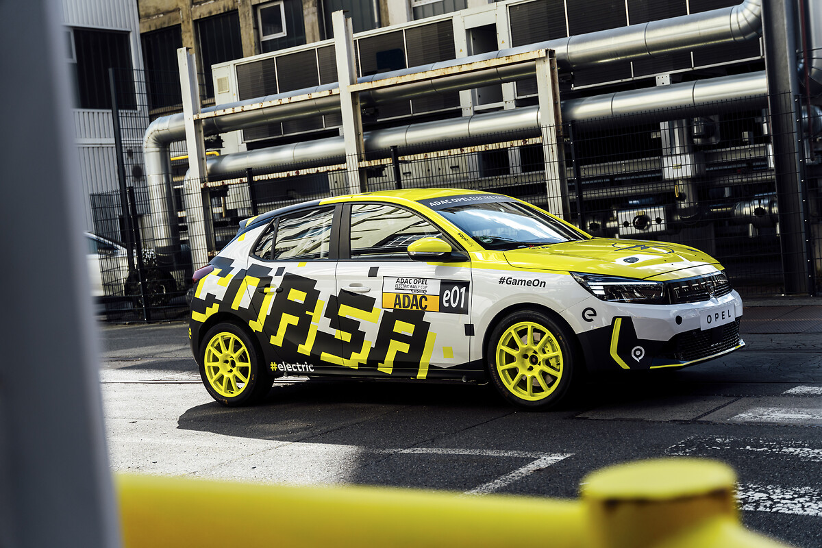 Opel Presents Eye-Catching Corsa Rally Electric in “Gamescom” Look