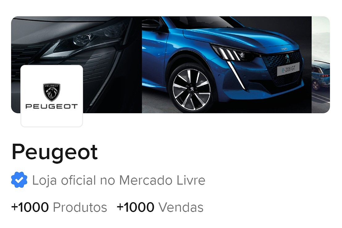 Peugeot no Mercado Livre