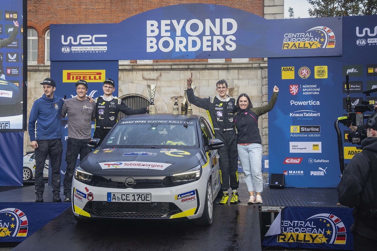 ADAC Opel Electric Rally Cup „powered by GSe“:  Sensation beim Saisonfinale in Niederbayern