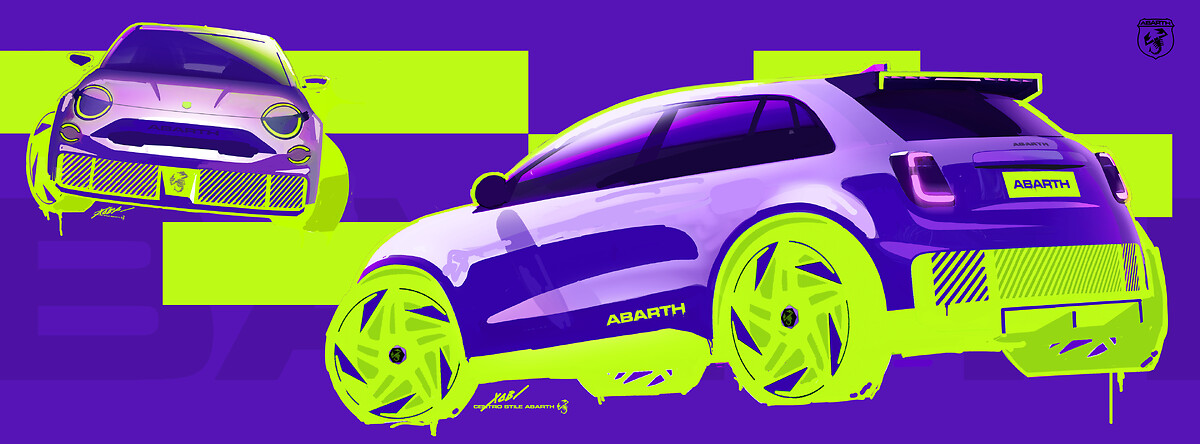 Fusing legacy and innovation: the Abarth 600e's design in