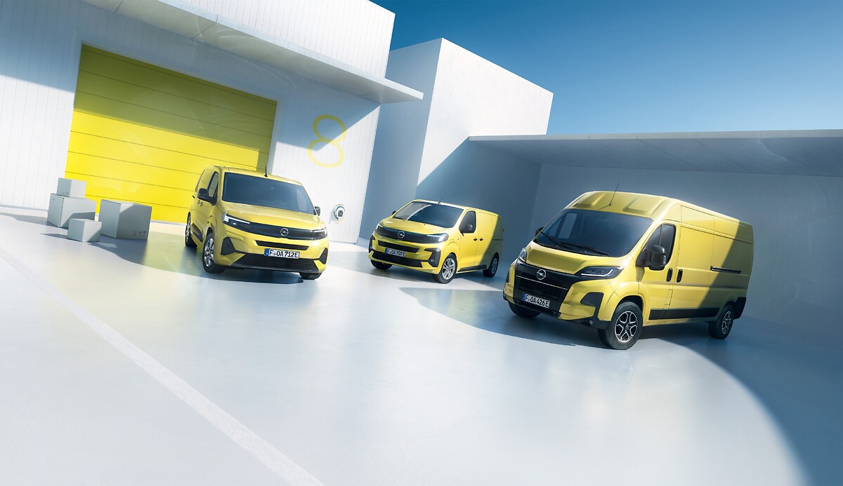 Opel Combo Electric, Opel Vivaro Electric, Opel Movano Electric