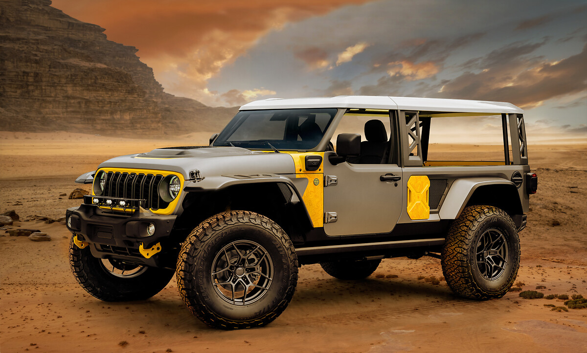 Jeep® enfrenta as trilhas de Moab, EUA, no 59º Easter Jeep Safari