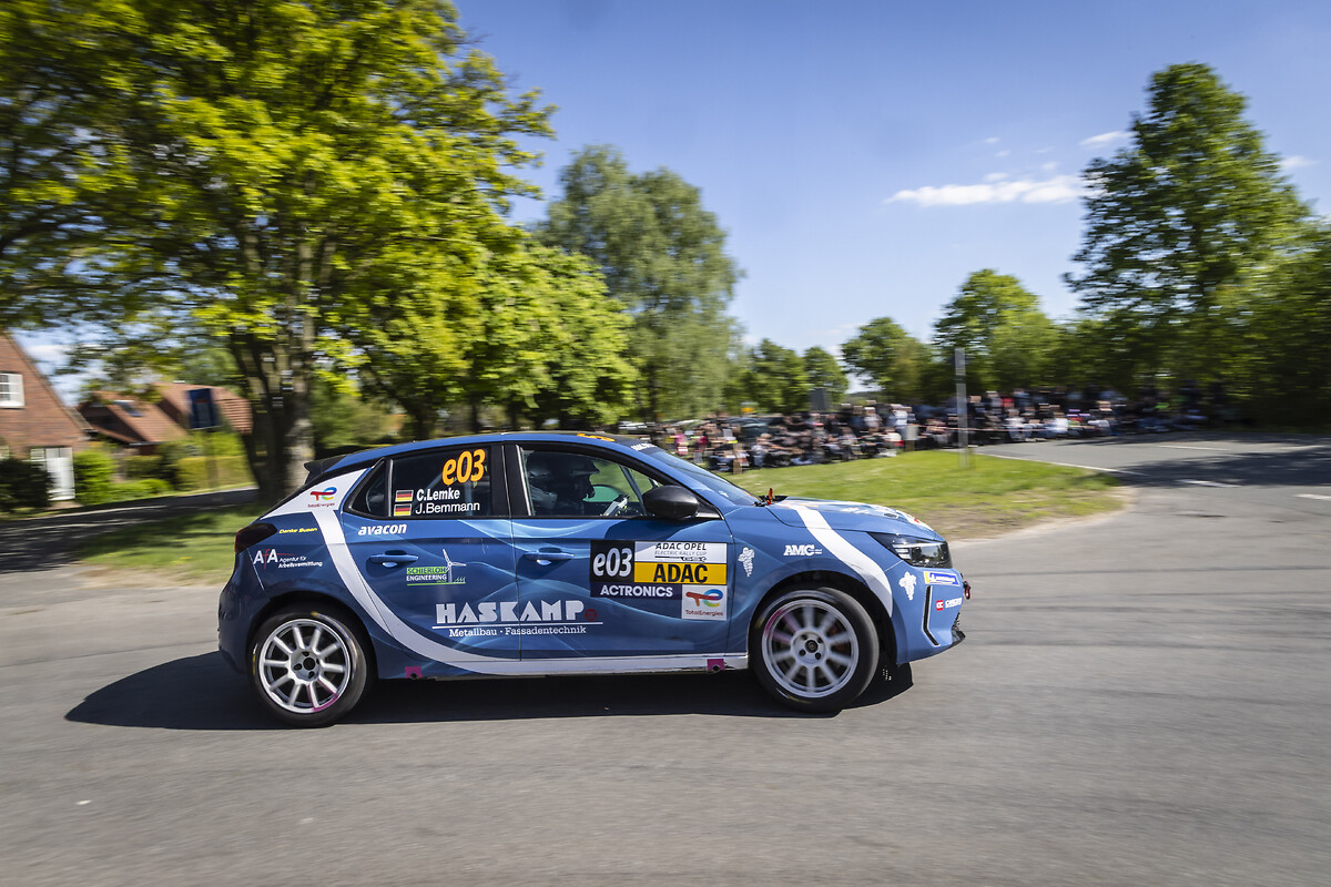 ADAC Opel Electric Rally Cup “powered by GSe” 2025:  Exciting Battles at Season Opener