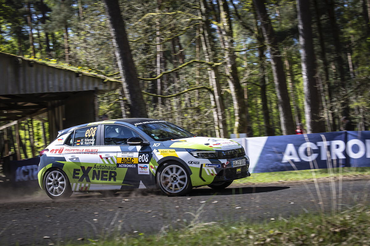 ADAC Opel Electric Rally Cup “powered by GSe” 2025:  Exciting Battles at Season Opener