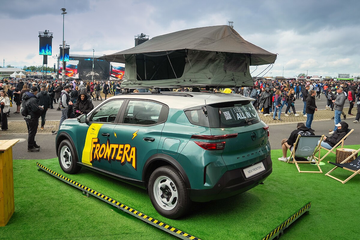 Einzigartiges Erlebnis: Opel und neuer Frontera bei Rock am Ring 2025