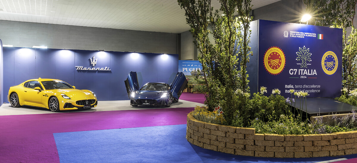 Maserati Grecale features at 50th G7 summit in Borgo Egnazia