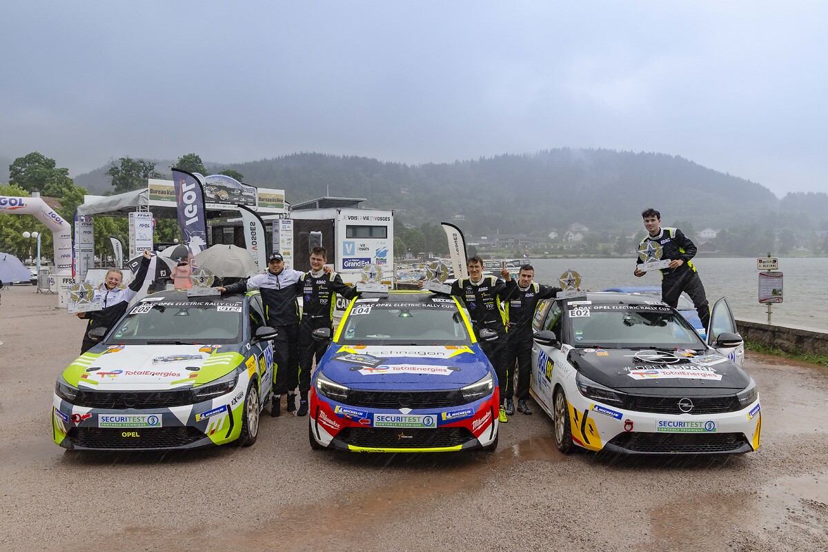 Tom Heindrichs vince il terzo round dell'ADAC Opel Electric Rally Cup 'powered by GSE' 2025