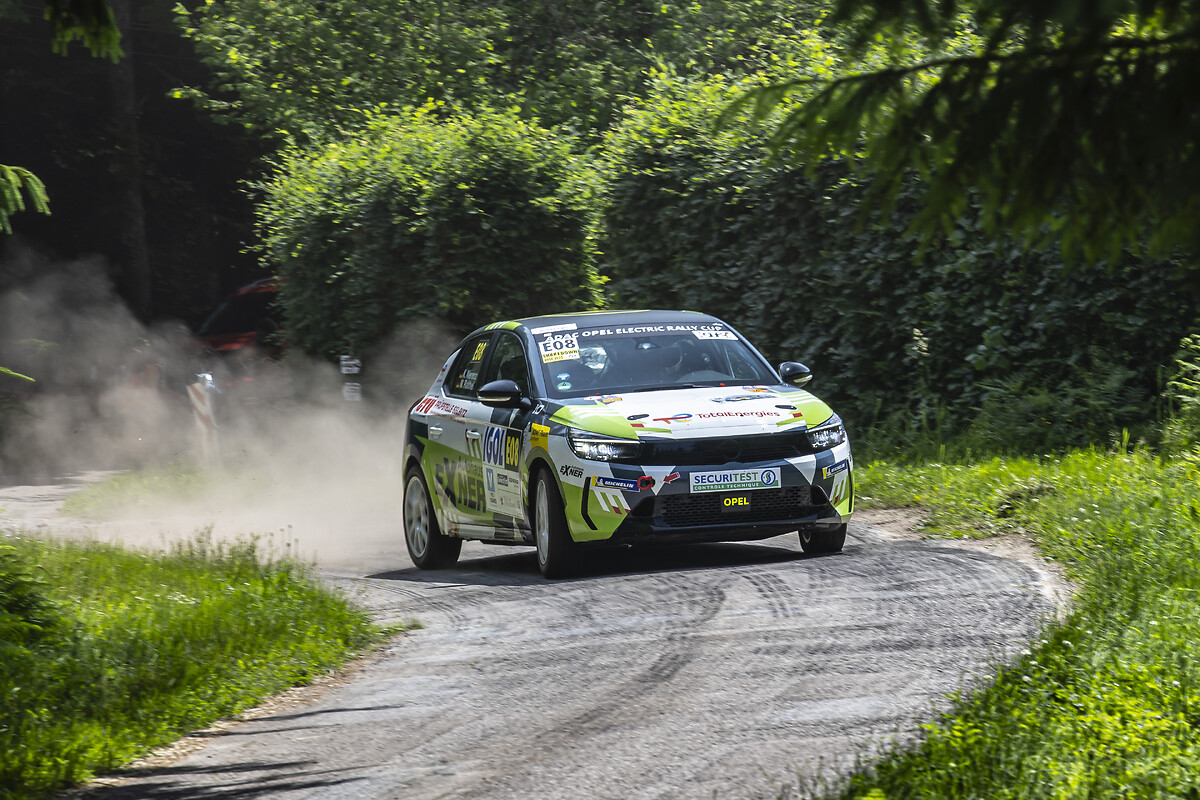 Tom Heindrichs vince il terzo round dell'ADAC Opel Electric Rally Cup 'powered by GSE' 2025