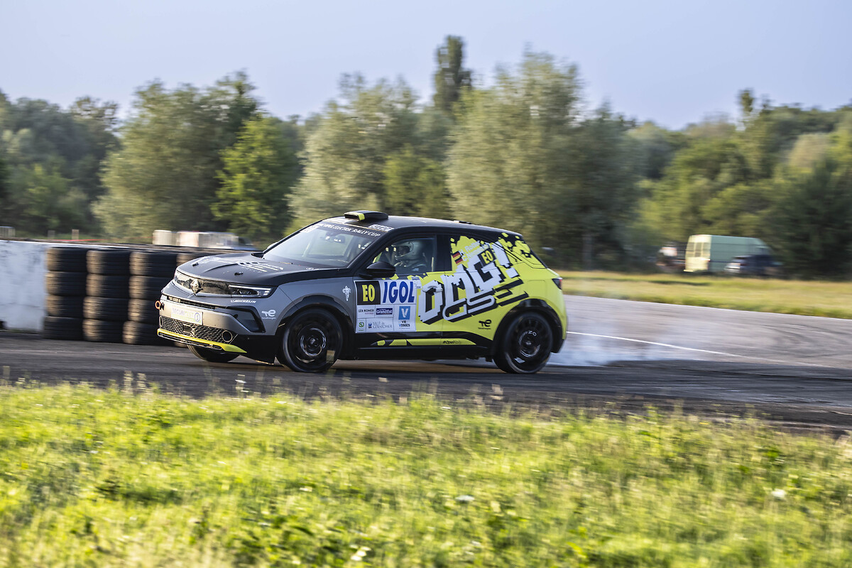 Tom Heindrichs vince il terzo round dell'ADAC Opel Electric Rally Cup 'powered by GSE' 2025
