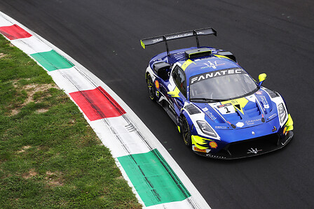 Victory and second for Gorini & Tamburini's Maserati GT2 at Monza