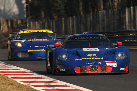 Six Maserati MC12s in the FIA GT | Maserati Corse | Stellantis Media