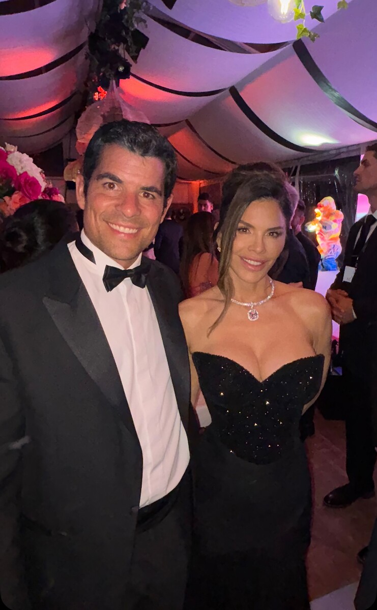 Lauren Sanchez y Jaime Monge