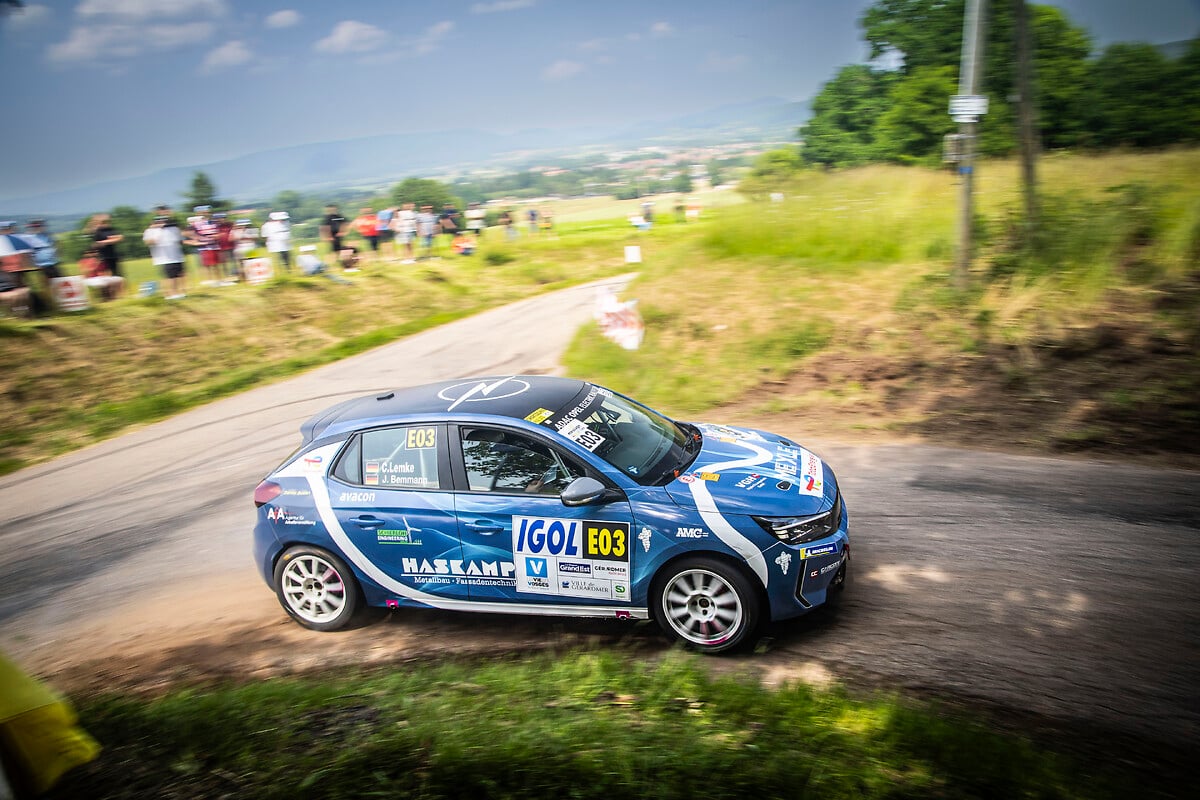 Der ADAC Opel Electric Rally Cup „powered by GSE“ startet in die zweite Saisonhälfte 2025