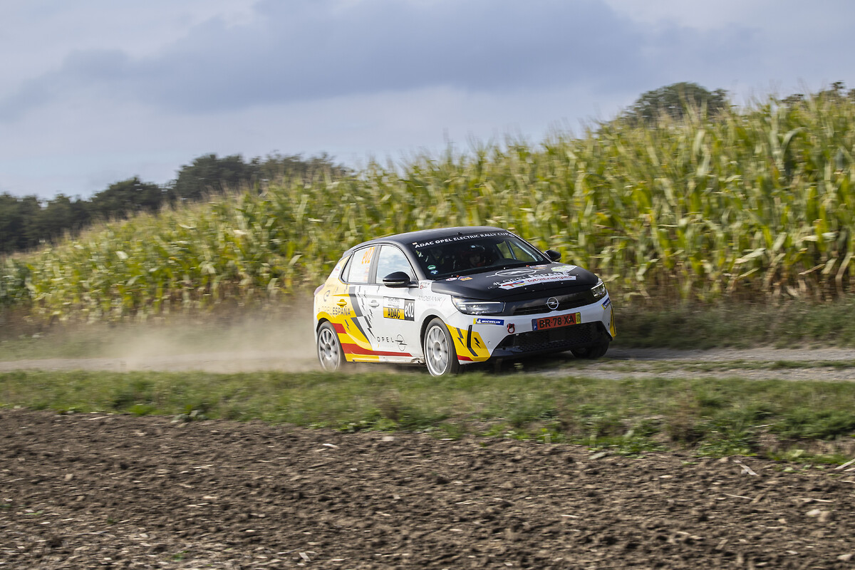 Three-Way Battle for the Title in the Season Finale of the ADAC Opel Electric Rally Cup ‘powered by GSE’