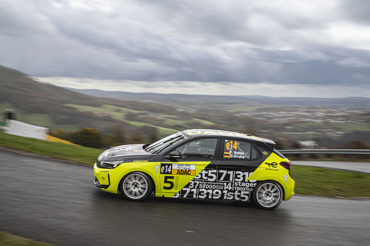 Finale emozionante dell'ADAC Opel Electric Rally Cup 2025 