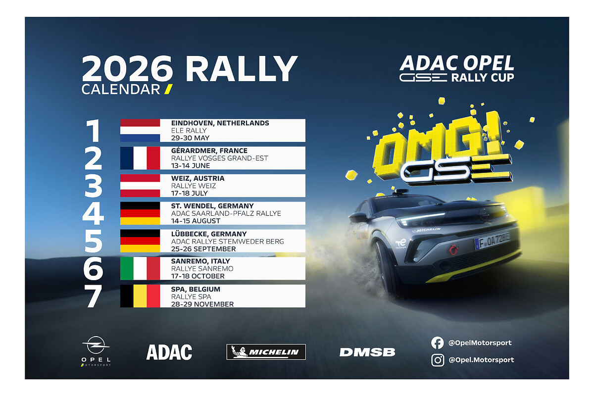 ADAC Opel GSE Rally Cup 2026