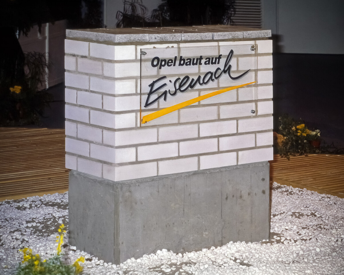Opel Cars from Eisenach: Foundation Stone of the Plant Laid 35 Years ago