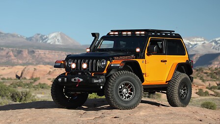 Jeep Wrangler BUZZCUT Concept at 2026 Easter Jeep Safari