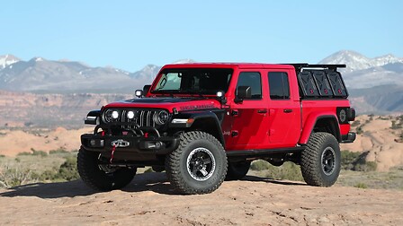 Jeep Gladiator Red Rock Concept for Red Rock 4-Wheelers in Moab