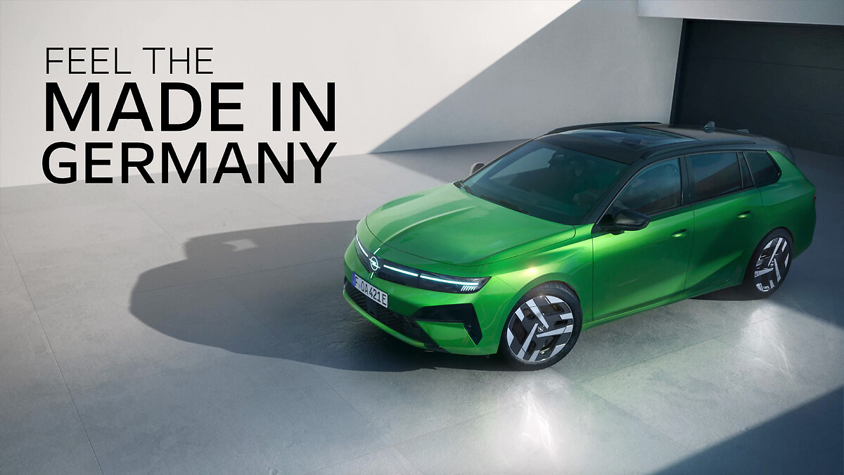 ‘Feel the made in Germany’: The campaign for the new Opel Astra