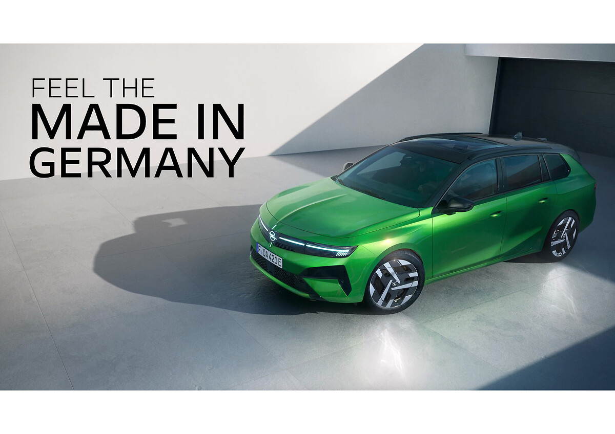 ‘Feel the made in Germany’: The campaign for the new Opel Astra