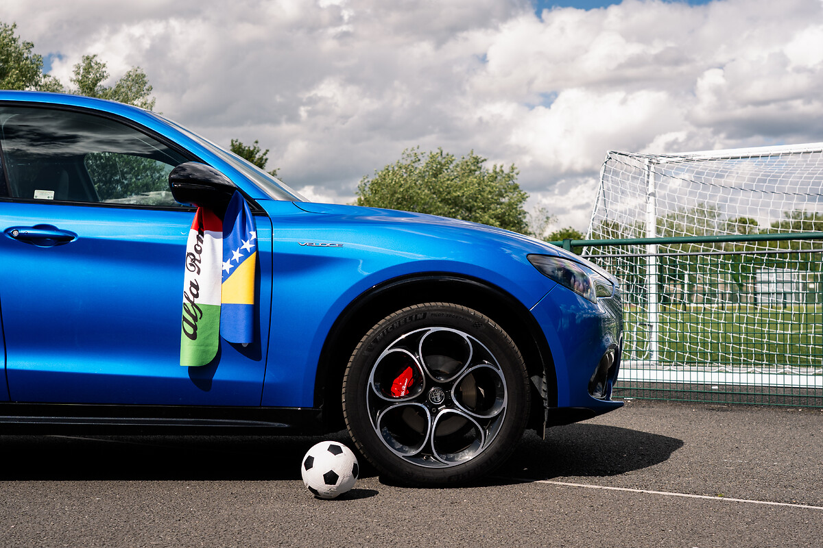 Alfa Romeo gives Italian football fans something to cheer this summer with money off Stelvio every time Bosnia and Herzegovina score – and a full reimbursement if they go all the way 4