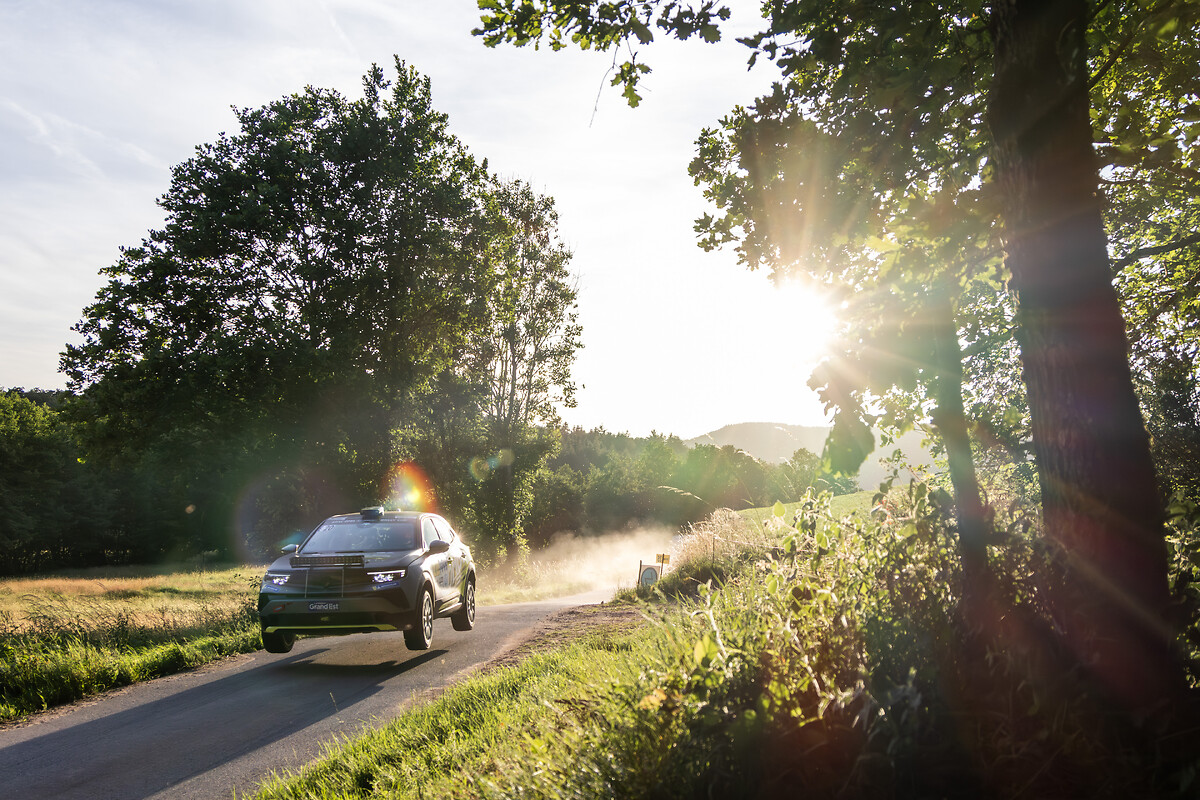 Ioan Lloyd Celebrates First Win in ADAC Opel GSE Rally Cup