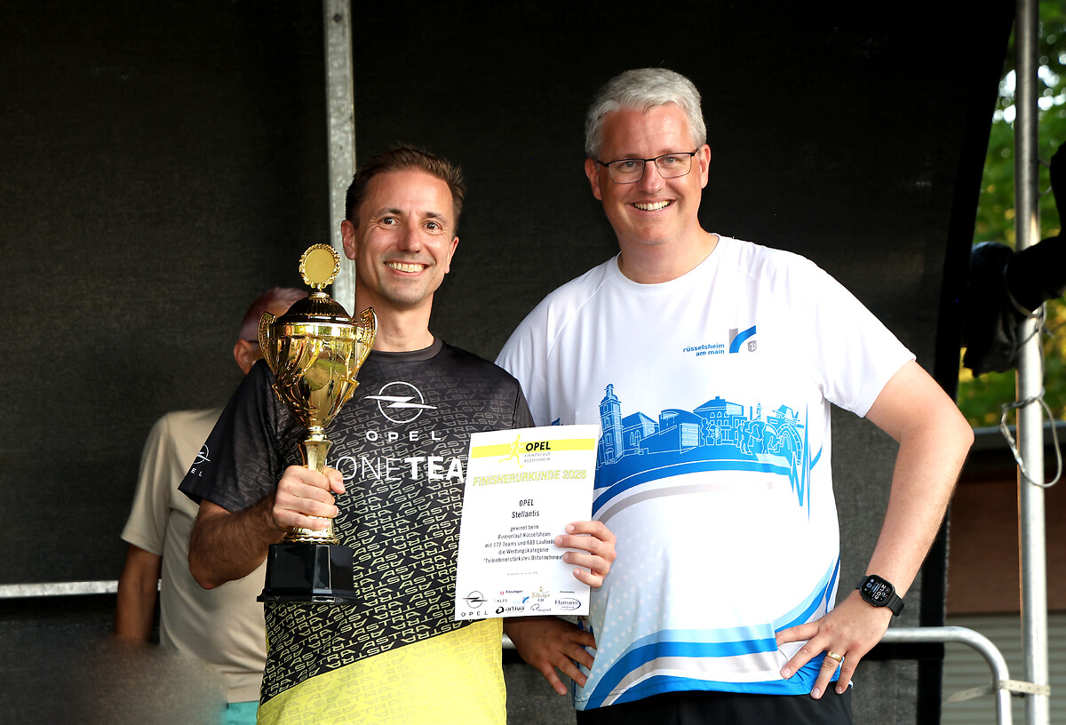 Sommersonnenlauf: Mehr als 1.200 Teilnehmer beim Opel-Firmenlauf 2026