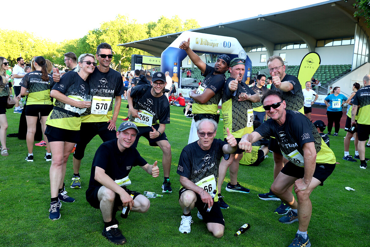 Sommersonnenlauf: Mehr als 1.200 Teilnehmer beim Opel-Firmenlauf 2026