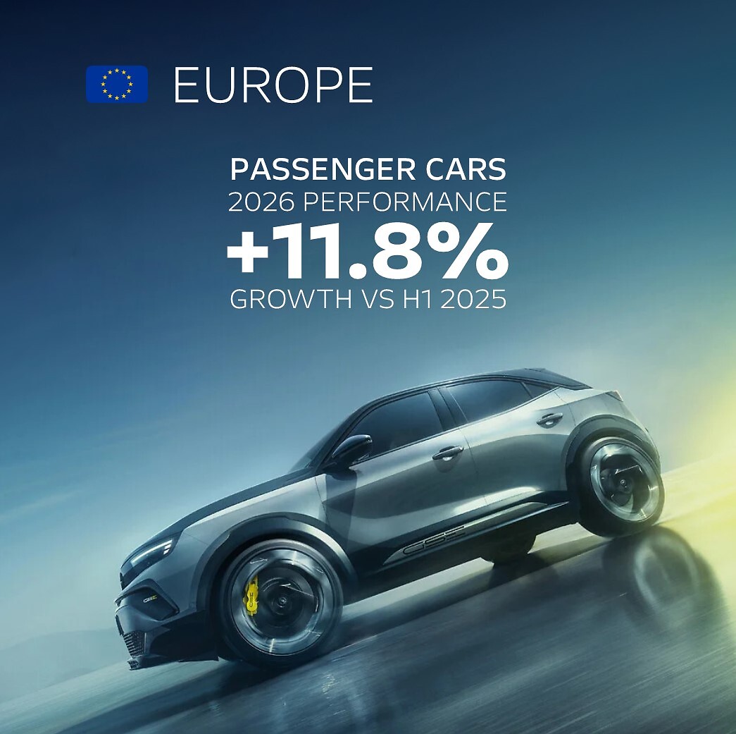 Opel Continues Growth Momentum: New Registrations, Market Share and Electric Vehicle Sales Increase in the First Half-Year