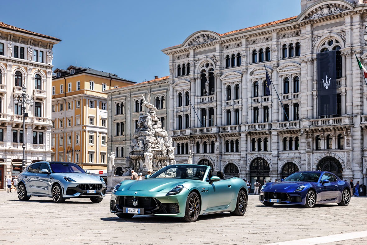 The Media Drive for the new Maserati GranTurismo, GranCabrio, and