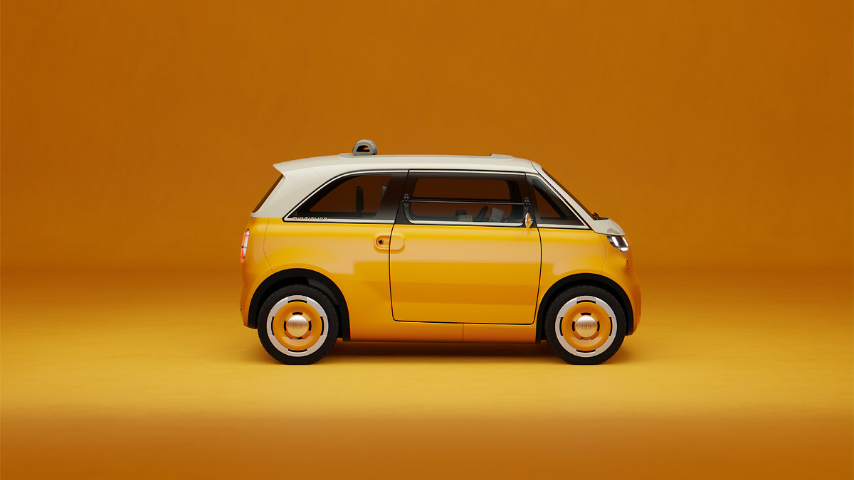 Fiat Multiplina in der Seitenansicht des Konzeptfahrzeugs